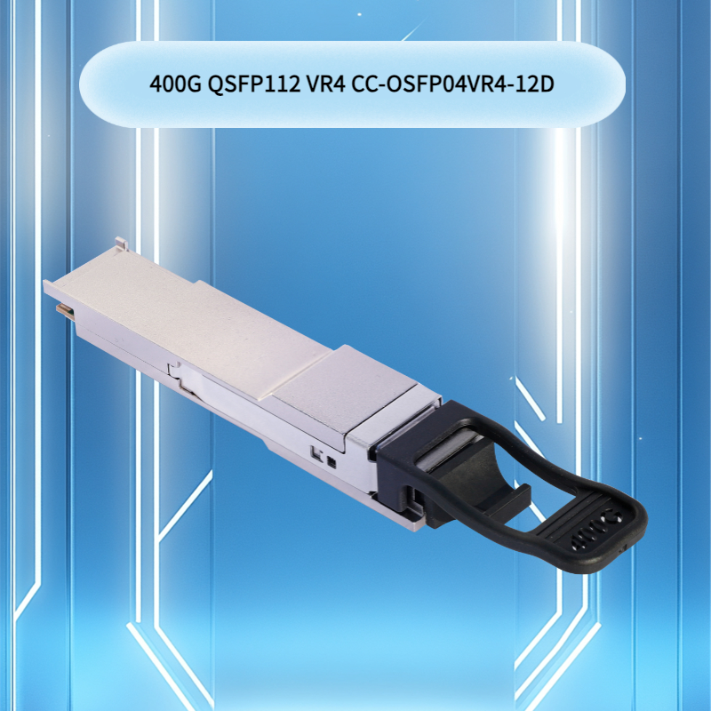Transceptor Inphy Qsfp 112 Vr4 de 400g para Rede de Alto Desempenho