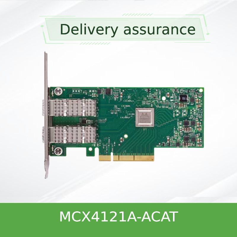 EN duplo 25GbE SFP28 do adaptador ConnectX-4 Lx da placa de rede de Mellanox do cartão dos ethernet de MCX4121A-ACAT