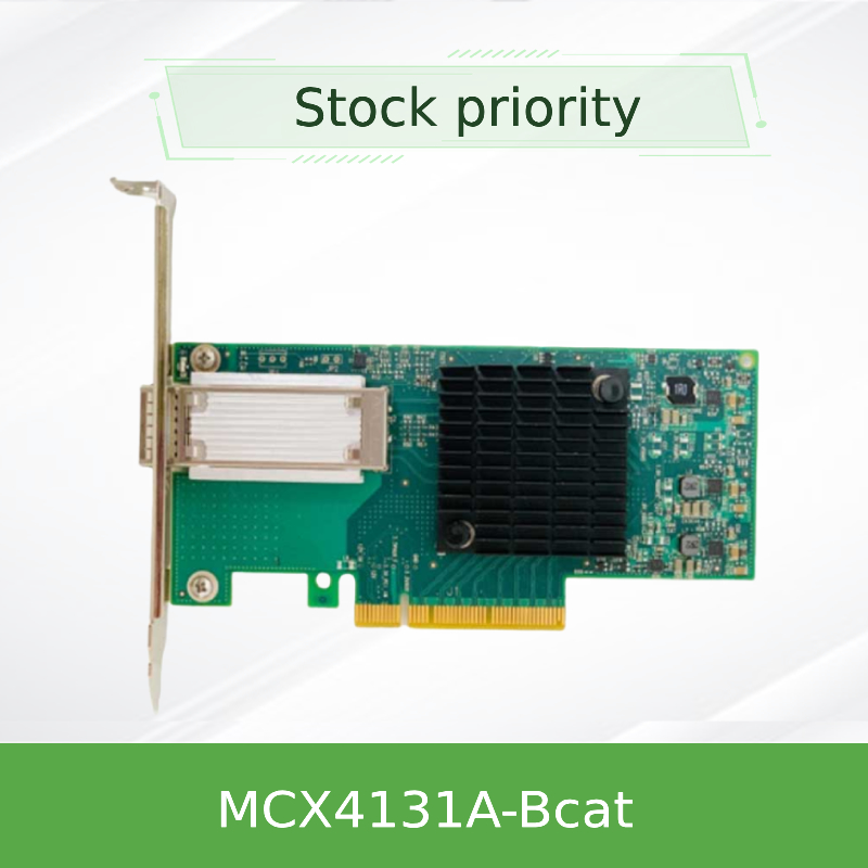 Cartão de rede Mellanox Novo Adaptador Nvidia Original MCX4131A-Bcat Connectx-4 Infiniband