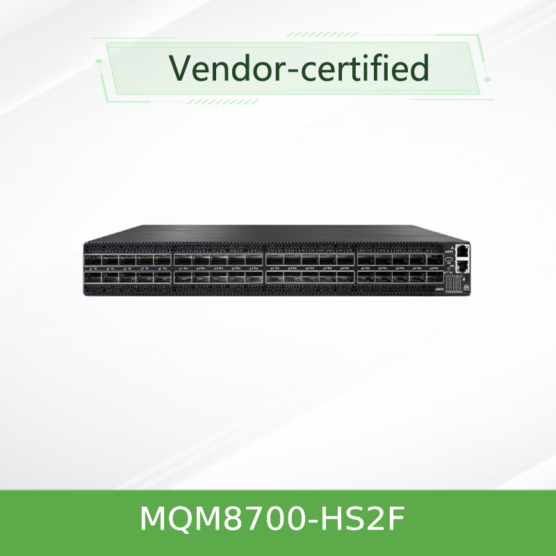 MQM8700-HS2F(920-9B110-00FH-0MD) Switch de rede Quantum Mellanox Hdr 40 Portas 200 Gbit/s 40 Portas Infiniband