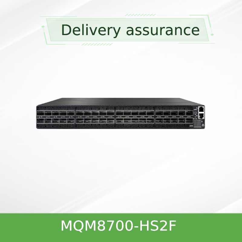 Switch Infiniband HDR de rede gerenciada Mellanox 200gb Switch MQM8700 40 Portas MQM8700-HS2F(920-9B110-00FH-0MD)