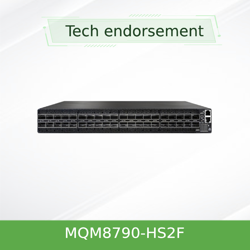 MQM8790-HS2F ((920-9B110-00FH-0D0) HDR Mellanox rede de infra-bandas Switch 40 QSFP56 Portos 2 Fornecimentos de energia AC