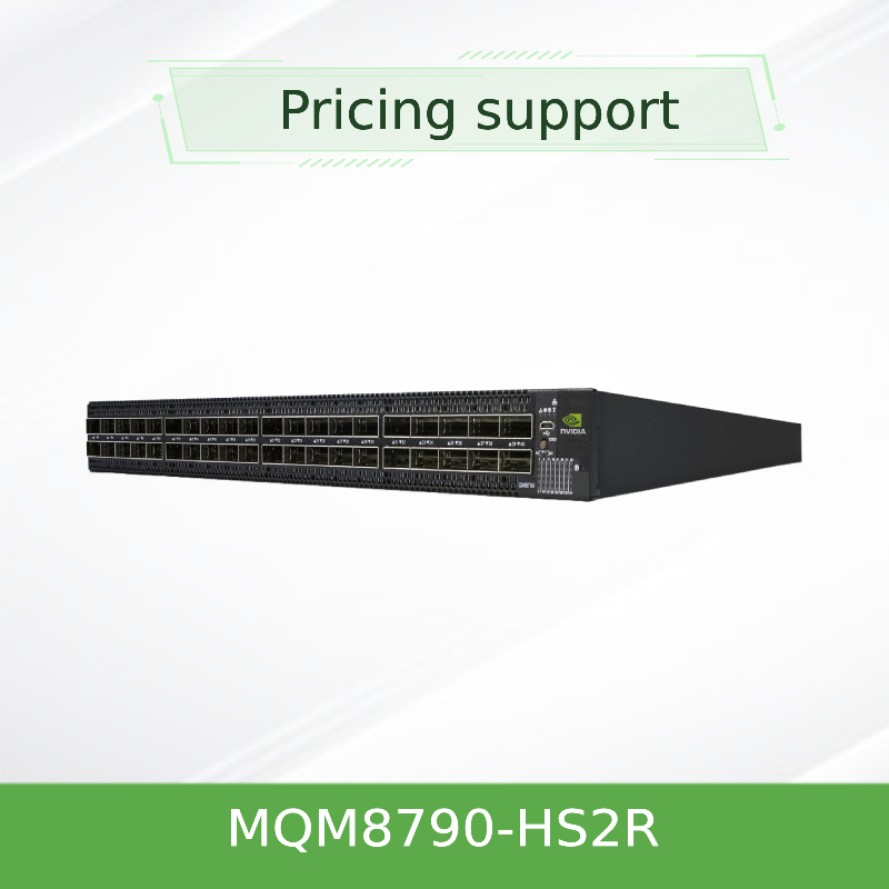 Desempenho de rede aprimorado Switch Mellanox MQM8790-HS2R(920-9B110-00RH-0D0) Quantum Hdr Infiniband Switch 40 Portas Qsfp56 Nvidia