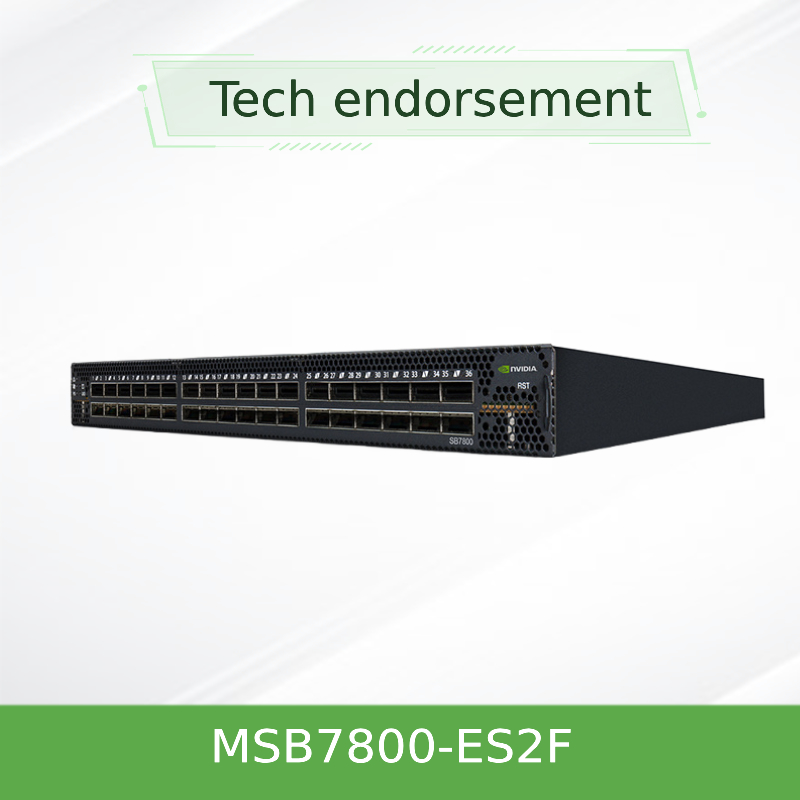 Gestão não de obstrução portuária do interruptor EDR 36 de MSB7800-ES2F Mellanox Infiniband
