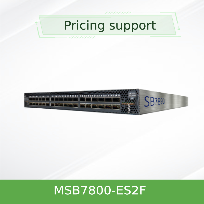 Elevado desempenho portuário dos interruptores dos ethernet de MSB7800-ES2F 36 Mellanox