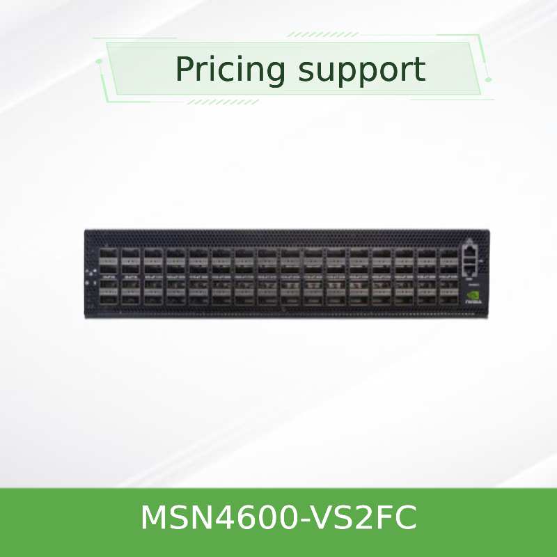 Mellanox Open Ethernet Network Switch MSN4600-VS2FC Espectro-3 Baseado em 200gbe 2u