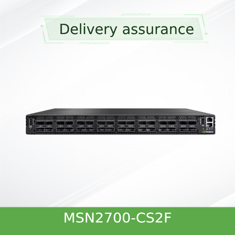 MSN2700-CS2F Mellanox Switch Spectrum Baseado em 32 Portos 100GbE Open Ethernet Platform