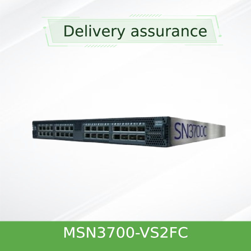 Interruptor MSN3700-VS2FC 200GbE 1U de Linux do cúmulo do interruptor de rede aberta de 2 fontes de alimentação Mellanox da C.A.