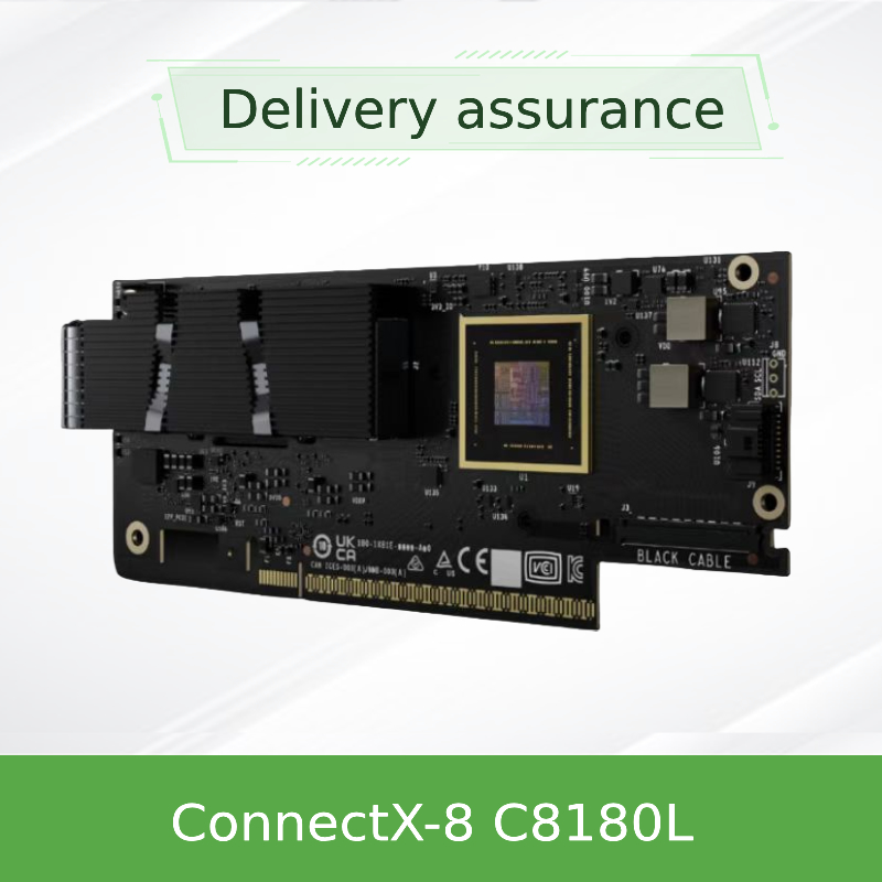 Novo cartão de rede Mellanox Original Nvidia Adaptador C8180 Lpartner Refrigerado 900-9X81e-00ex-SL0