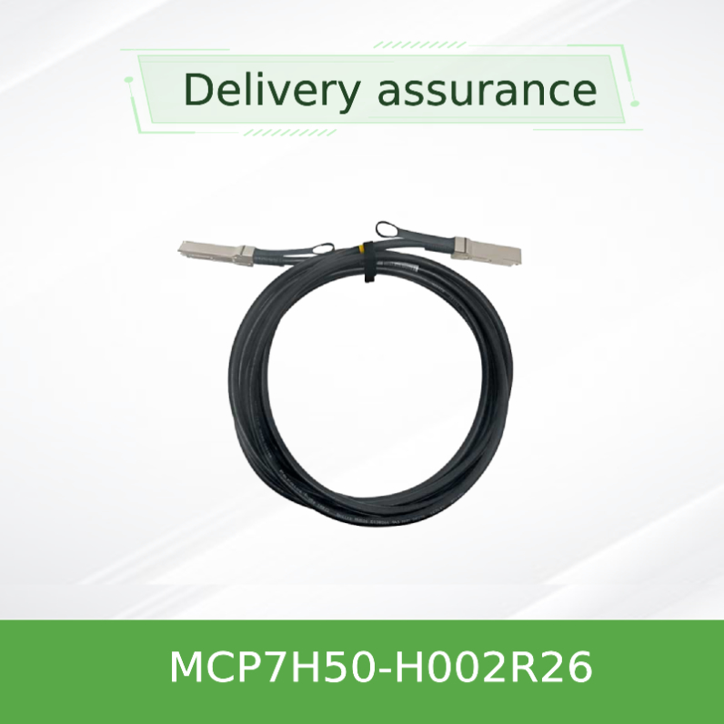cabo MCP7H50-H002R26 MCP7H50-V0xxR QSFP56 de 2m HDR100 Mellanox DAC Cable Direct Attach Fiber