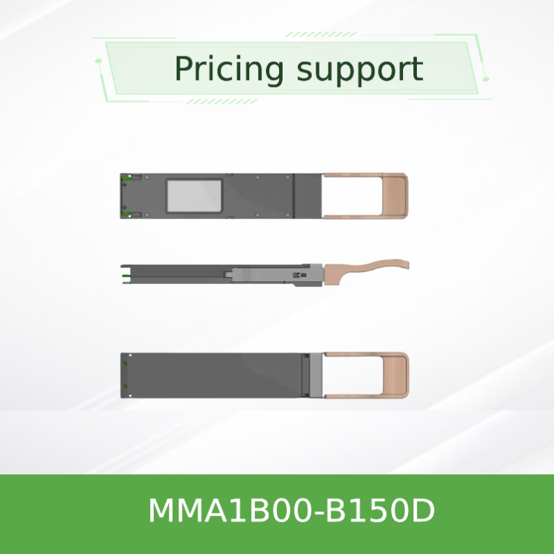 transceptor ótico QSFP+ 850nm MMA1B00-B150D MPO SR4 até 150m de 40GbE DDMI Mellanox
