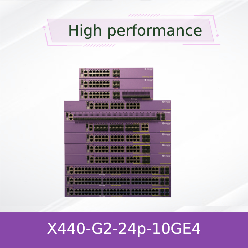 10GE4 Scalable AVB Extreme Networks X440 Switch G2 24T X440-G2-24p-10GE4 novo e original