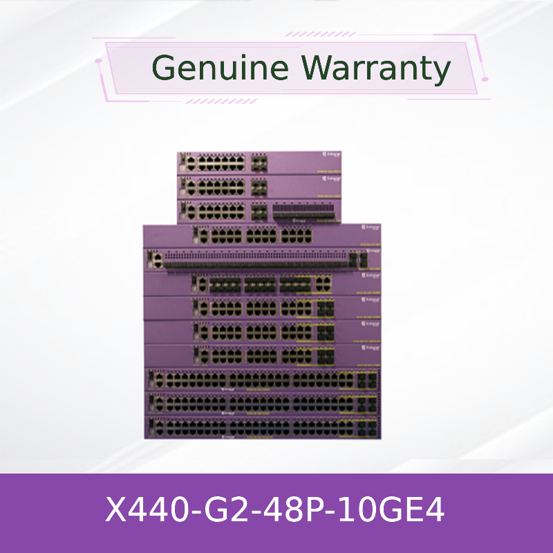 Cimeira extrema X440 G2 48p 10GE4 dos ethernet de AVB com sistema operacional 4 de ExtremeXOS através da licença