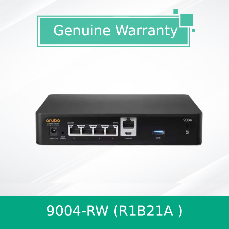 Controlador de ponto de acesso sem fio da série Hpe 9000 Hpe Aruba 9004-RW (R1B21A) Original e Novo