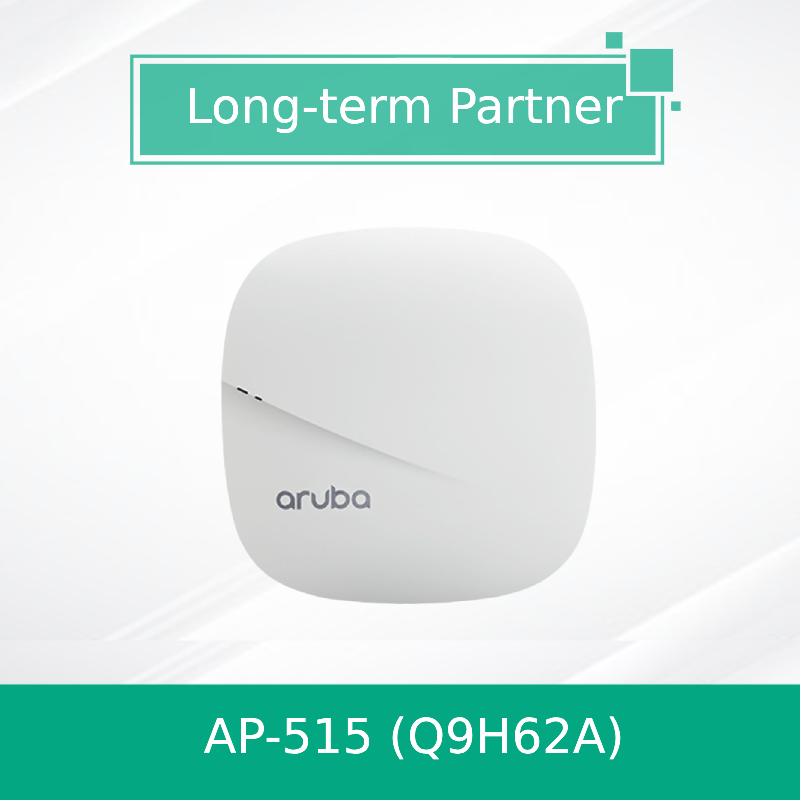 Ponto de Acesso Campus Série 510 de Rádio Duplo 515 Q9H62A Aruba Wifi 6 802.11ax Antenas Internas AP Unificado