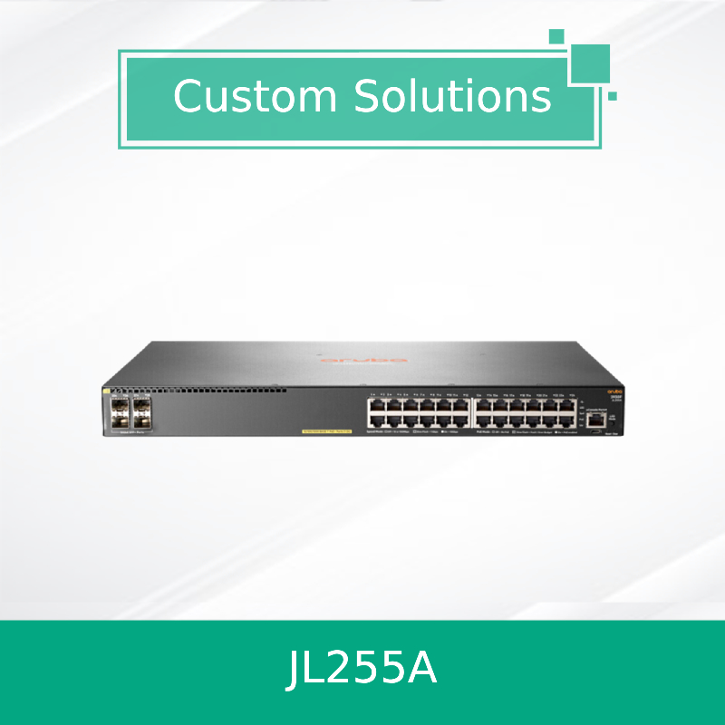 Hpe Aruba Networking 2930f 24G Poe+ 4SFP+ Switch JL255A Novo e Original