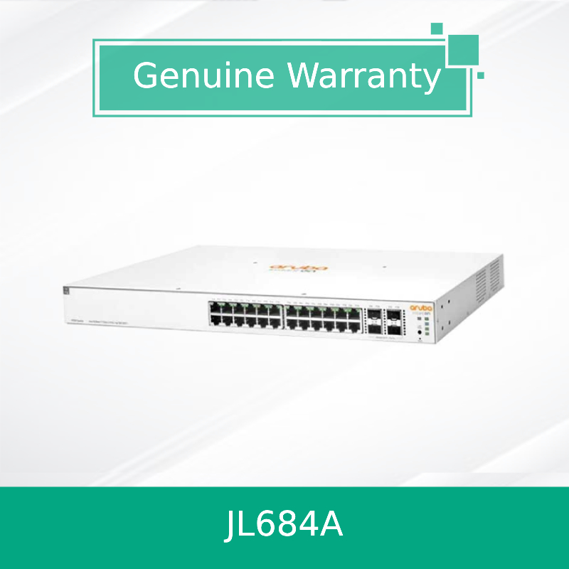 Switch Aruba Instant On 1930 24G Class4 Poe 4SFP/SFP+ 370W (JL684A)