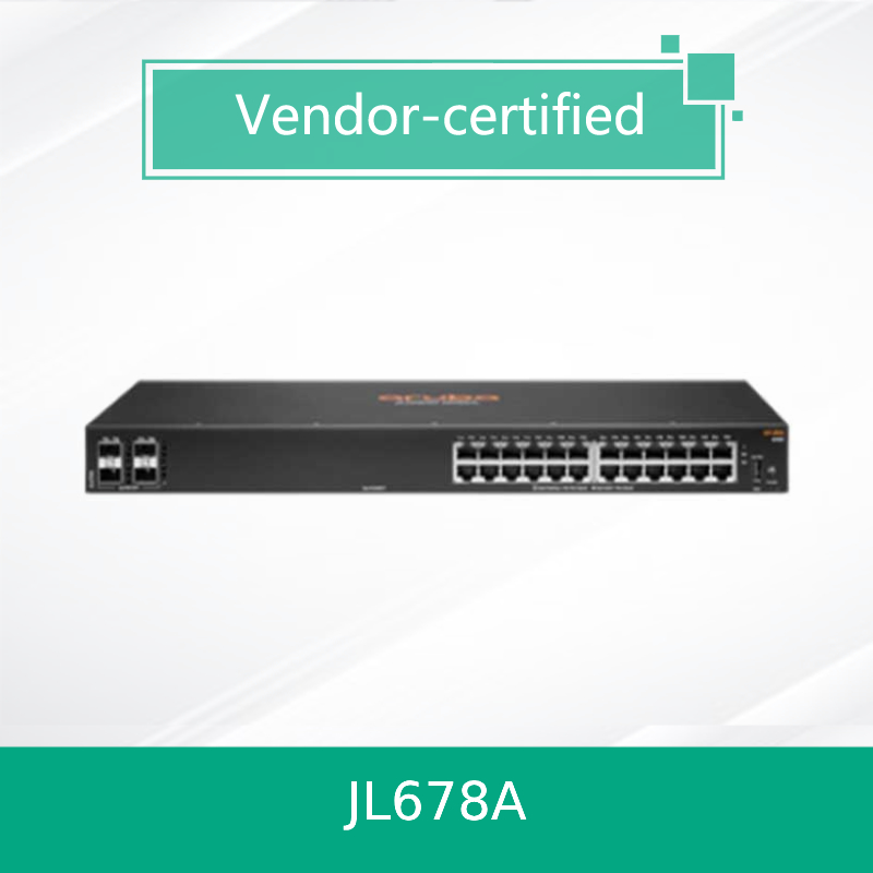 Hpe Aruba Networking Cx 6100 24G 4SFP+ Switch (JL678A) Novo e original