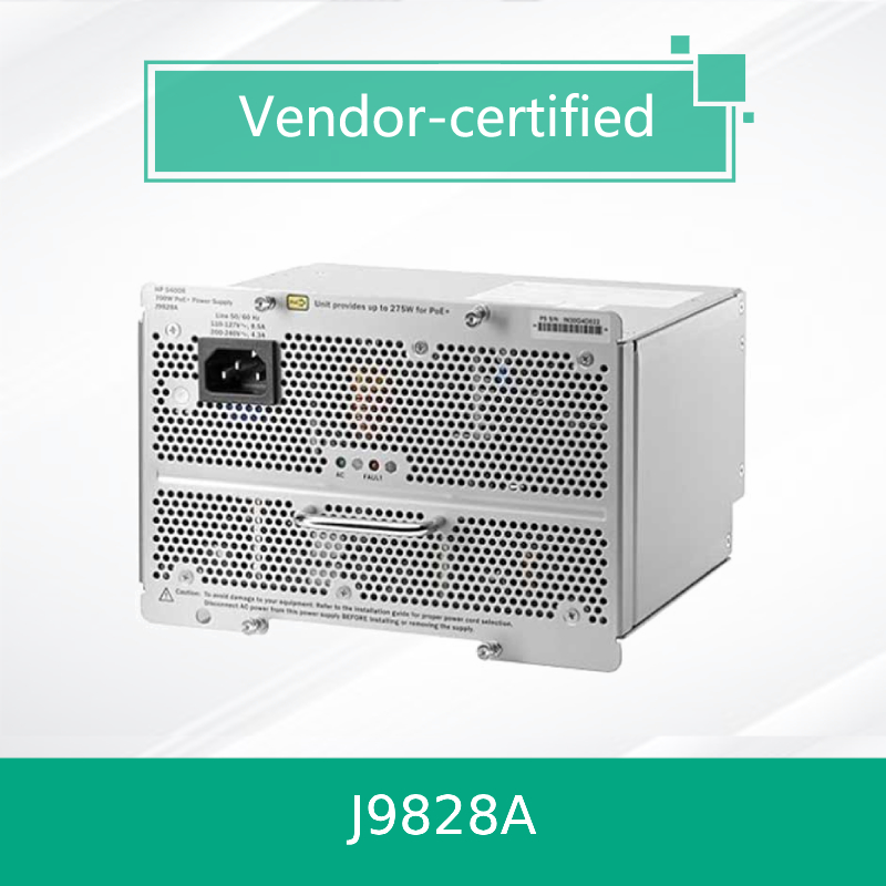 Novo em folha Switch de Rede J9828A com 5400r 700W Poe+ Original Zl2 Funções Snmp e Qos