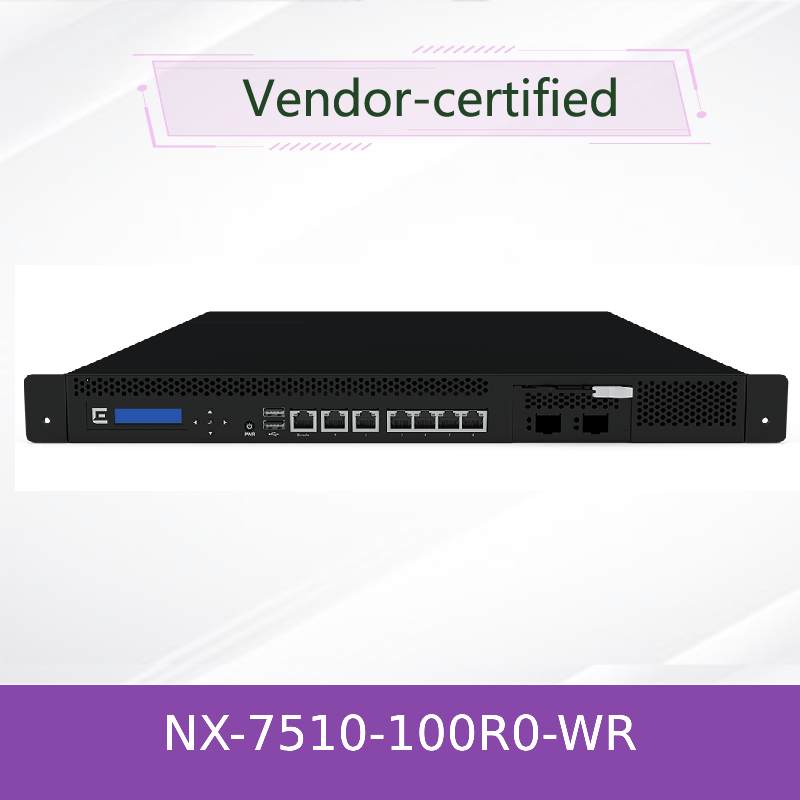 Pontos de acesso sem fio extremos NX - 7510-100R0 - movimentação de circuito integrado do dispositivo 16GB RAM 64GB da gestão de rede wireless de WR