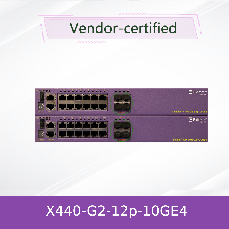 104GBPS 16531 X440 interruptor extremo G2 12p 10GE4 4 da rede AVB através da licença