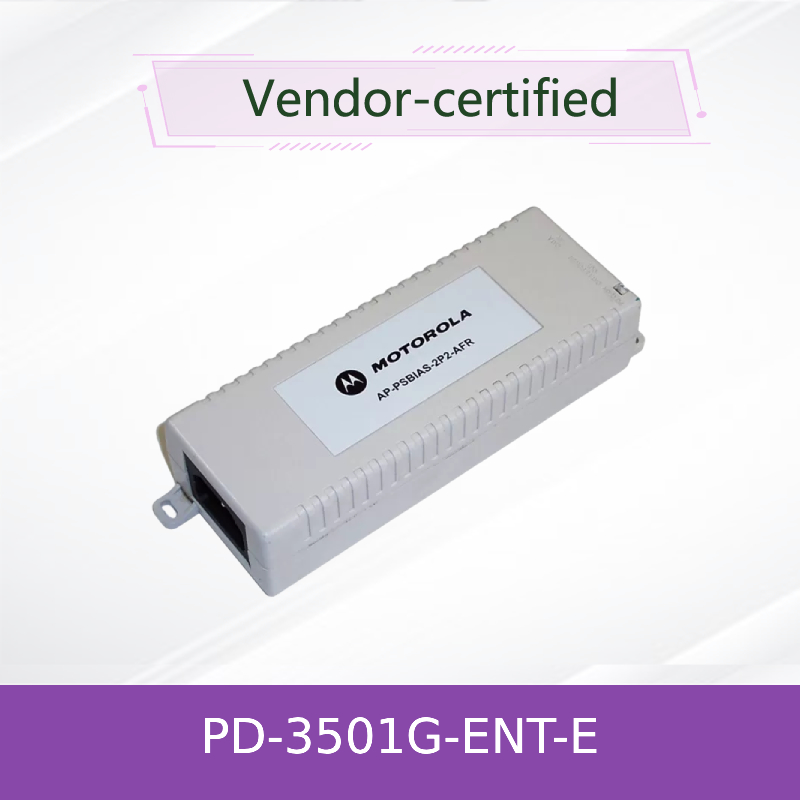 Extreme Wireless Access Points PD - 3501G - ENT- E 1port 15.4W IEEE 802.3af PoE interior 10/100/1000 Mbps módulo novo e original