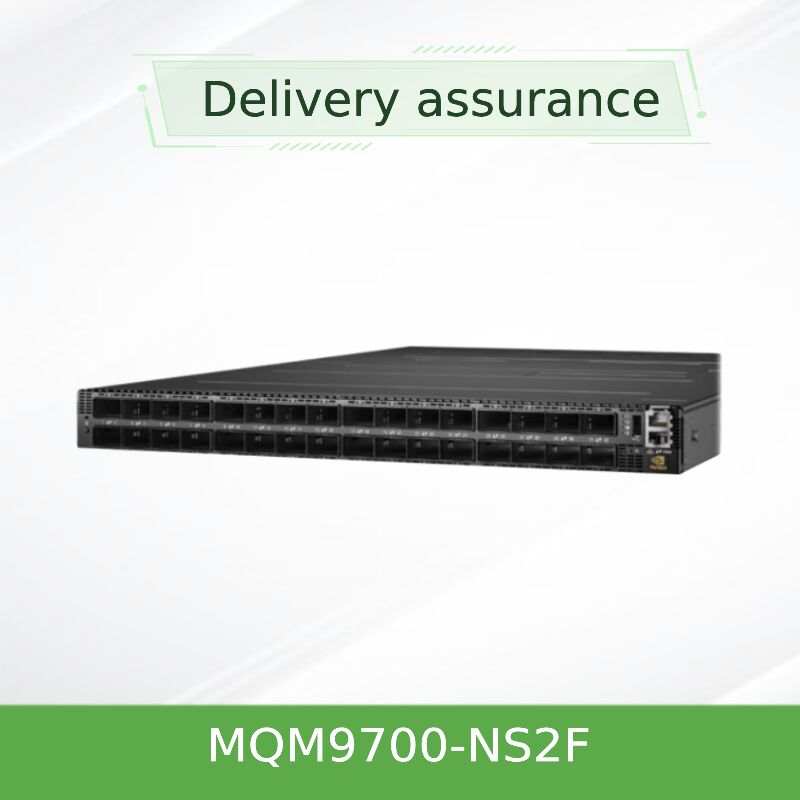 NVIDIA MQM9700-NS2F 64-Port 400Gb/s InfiniBand Switch com tecnologia SHARPv3 em 1U Form Factor