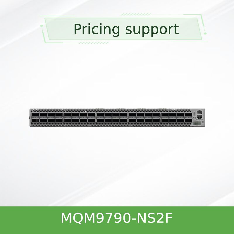 Mellanox MQM9790-NS2F 64-Port 400Gb/s InfiniBand Switch. Gerido externamente para tecidos definidos por software UFM