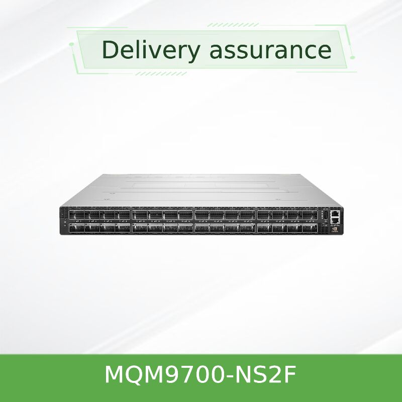 NVIDIA Quantum-2 QM9700-NS2F Gerenciado InfiniBand Switch 64-Port 400G NDR 51.2 Tb/s Flow de ar P2C
