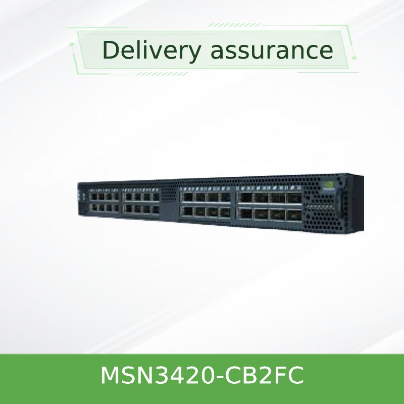 NVIDIA Spectrum SN3420 MSN3420-CB2FC – Switch Top-of-Rack com 48 portas 25GbE e 12 portas 100GbE com Cumulus Linux