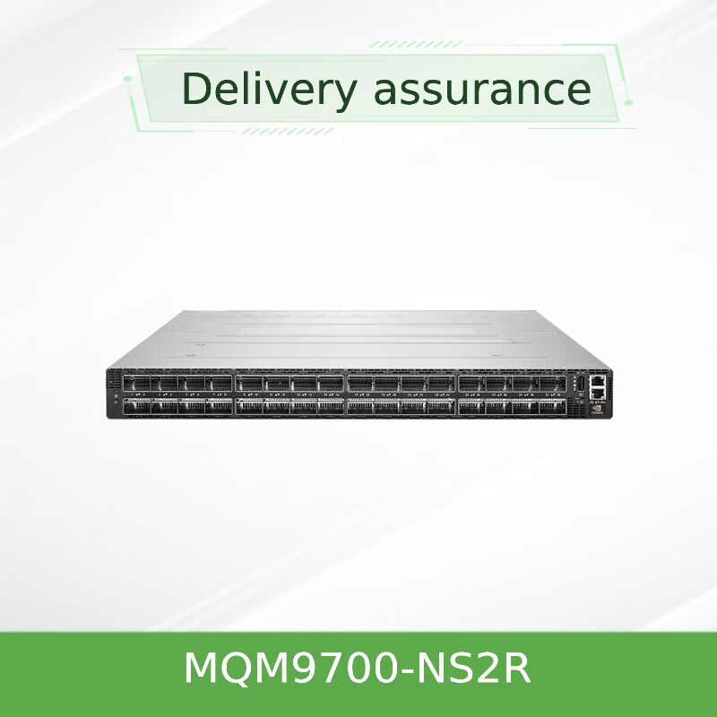Switch InfiniBand Não Gerenciado NVIDIA Quantum 2 MQM9790-NS2R de 64 Portas 400Gb/s com Fluxo de Ar Reverso (C2P)