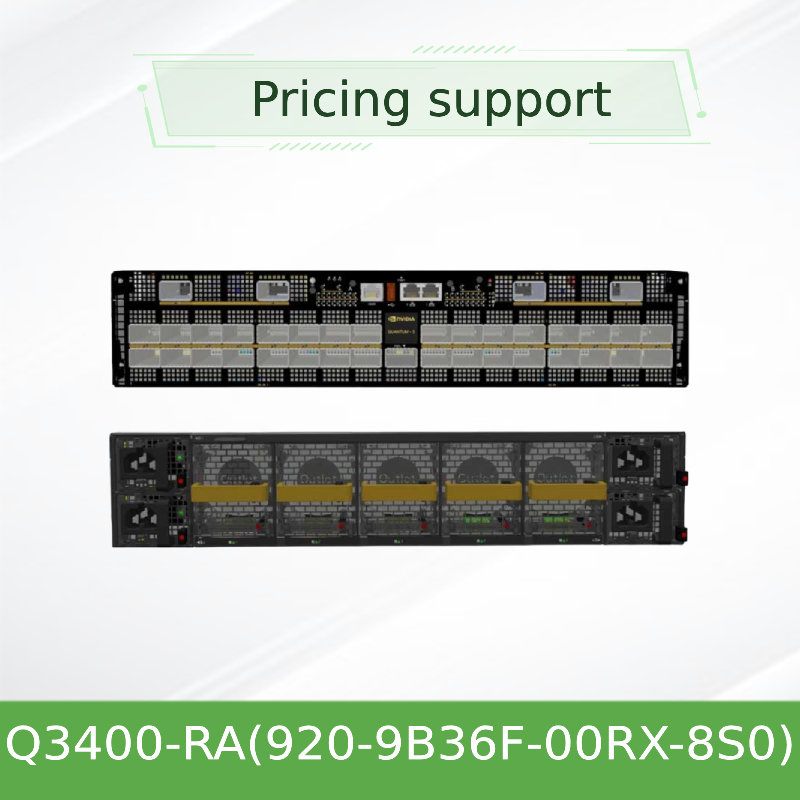 NVIDIA Q3400-RA 144-Port 800Gb/s XDR InfiniBand Switch para IA