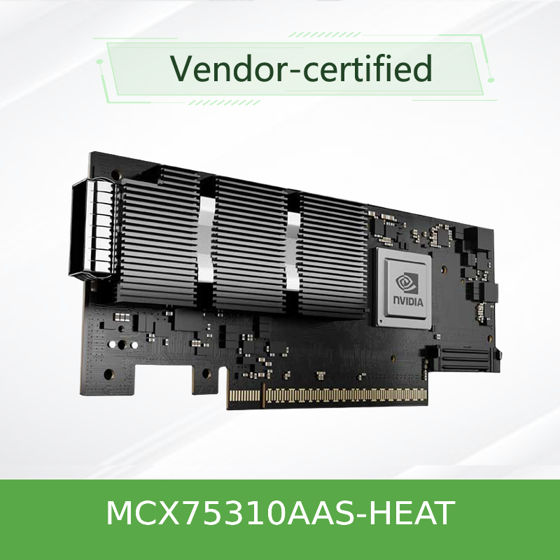 ConectX‐7 MCX75310AAS‐HEAT 400G NDR Smart NIC